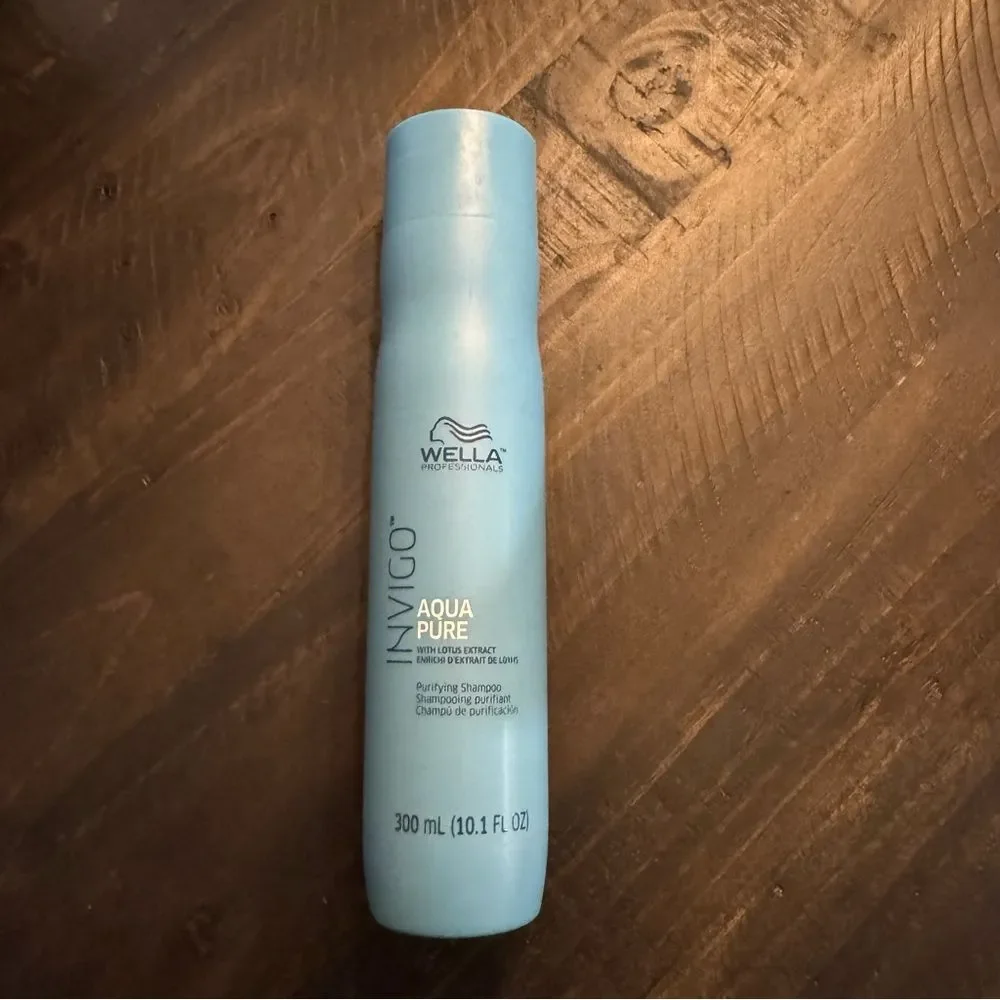WELLA Professionals INVIGO AQUA PURE Purifying Shampoo 10.1 Fl Oz. Brand New!